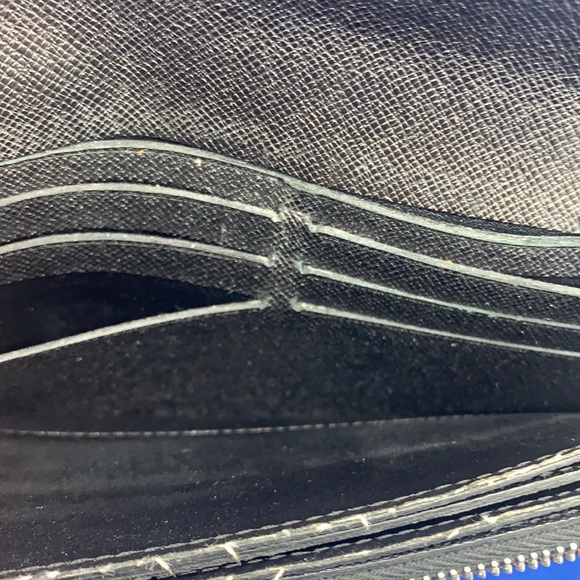 Louis Vuitton Long Portefeuille Accordion Damier Graphite  7.5"L x 3.9"W… - Picture 8 of 15